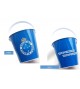 Kit Torcedor do Cruzeiro 01balde +01chaveiro metal +01 cordao+01chaveiro pelucia